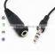 Mini usb to 3.5mm stereo jack plug car audio aux cable