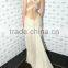 Dita Von Teese Champagne Sexy V-neck Backless Prom Dress Red Carpet Dress Spring 2012 Backless White Gown Gallery TPD225