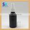 30ml frosted black glass bottle with spray pump cap for essential oil perfume bottle 30ml