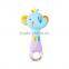 Plush Baby Comfort Toy Soft BB Squeeze Rattle Toy