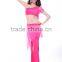 dance practice colorful Comfortable sexy belly dance practice costume women