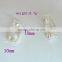 Beautiful Silver Earring Clips With High Quality Made In China