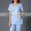 Lab Coat Surgical Cap Cotton Women Hospital Medical Uniform Set