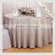 TC-156 Best Price 100%Polyester Round Sequin/Restaurant Table Cloth