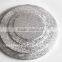 New 10" Round Silver Foil mdf Cake board