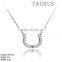 NZA-1001 925 Sterling Silver Necklace 12 Constellations Aries Sign Necklace