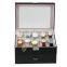 several slots leather watch winder box