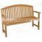 Outdoor Teak wood benches for pool beach