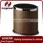 High Quality PU Leather advertising garbage bin