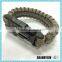 Hot selling good quality paracord bracelet with fire starter                        
                                                Quality Choice