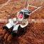 7HP gasoline green house machine electric cultivator mini trencher walking tractor ridger