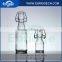 250ml glass beverage bottles with clip, clip cap water bottles
