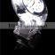 China supplier Wholesale Round shaped crystal trophy clock ,crystal trophy for souvenir