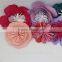 Various size of paper flowers made of biodegradable material