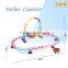 Awesome 3 Color Hot Sale Single Ring Roller Coaster