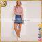Hot selling casual high quality woman knitted sweater