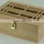 archaistic wooden tea storage boxes design for sale