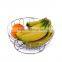 RG306 metal wire Fruit Basket with Chrome Plated Surface