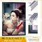 One side snap slim light box with high purity optical acrylic sheets