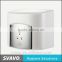 Silver-Plated Steel Surface-Mounted Automatic Sensor Hand Dryer, White Epoxy Finish, 240V V-182