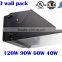 High quality DLC UL CE RoHS 120W wall pack light 120w 90w 60w 40w 30w 20w 10w LED Outdoor wall light