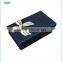 clothing packaging paper box with ribbon and custom design