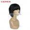 2016 new fashion short cut synthetic hair box braid wig for african black woman
