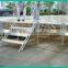 RP stage equipment aluminium portable stage with steps