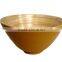 Spun bamboo bowl