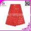 swiss with many sequins lace red color ccl-5s069 for your party time