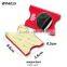 New Design silicone Credit card holder wallet with cosmetic mirror for lady