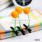Fashion Hair Clips Funny Bean Sprout Hairpins Antenna Fruit Vegetable Hairclips
