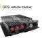 3G Gps Vehical Tracker Support 2 SD Card Memory And 4 Channel Camera Anti-theft Function