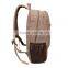 2015 Fashion Quilting New Canvas School Backpack Bag for University Students Supplier's Choice