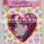 8 Foot Long Valentines Holographic Foil Heart Garland