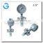 High quality 2.5 inch all stainless steel oil filled diaphragm seal pressure meter