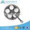 bicycle chain wheel and crank, crank set