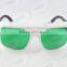 OD2+@600nm-1100nm OD4+@808nm-980nm Laser Protective Goggles Safety Glasses 36# CE