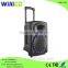 2015 best creative portable big bass subwoofer plastic speaker with color light