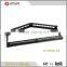 LY-PP6A-19 RJ45 Angle Patch Panel 24-Port Cat6A STP 19" 1U RJ45 Panel Mount Cable Matters Rackmount or Wallmount