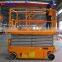 6m lift height electric mobile scissor lift for elevated aerial working platform