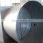 Shutter cone exhaust fan for greenhouse/poultry house