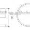 Zinc alloy single hole cabinet door handles and knobs