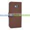 New arrival card slots /card holder leather stand case for samsung s7 edge