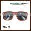 Natural Wooden Sunglasses and Polarized Coating Lenses with Customized Logo in 2016