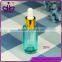 Colored empty 30ml glass pipette bottle for sale
