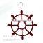Cheap wholesale velvet tie hanger, multifunctional flocked scarves hanger
