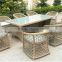 2016 new design of outdoor rattan dining sofa set UNT-R-1107