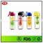 BPA Free 700 ml plastic bottle shape with fruit infusion