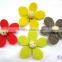 4.5cm Artificial Simulation Velvet Flower for Garment accessories Wedding DIY Flowers Decoration